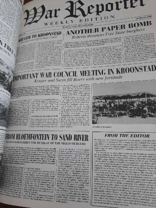 The War Reporter - The Anglo-Boer War Throught the Eyes of the Burghers - J.E.H. Grobler
