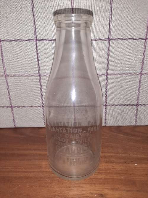 Vintage Milk Bottle - Cradock - 1 Imperial Quart