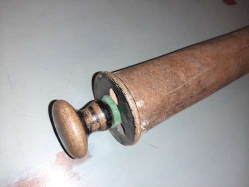 Antique Wooden Cylinder Bellow - Blaasbalk