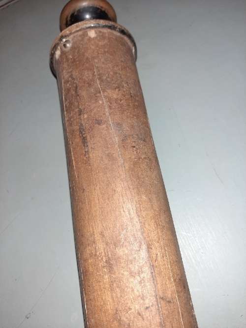 Antique Wooden Cylinder Bellow - Blaasbalk