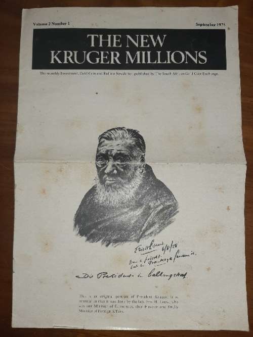 The New Kruger Millions Newsletter - September 1975