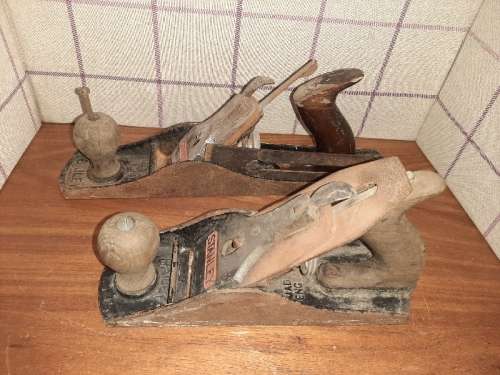 2 x Vintage Stanley Planes - No. 5 & No. 4 1/2 - See pictures