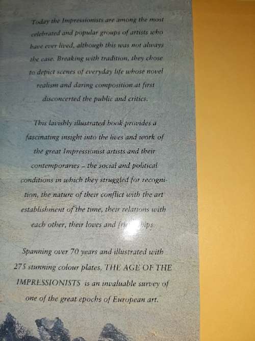 The Age of the Impressionists - Denis Thomas
