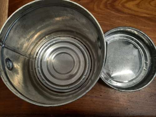 Vintage Large Cobra Tin - Beautiful!!