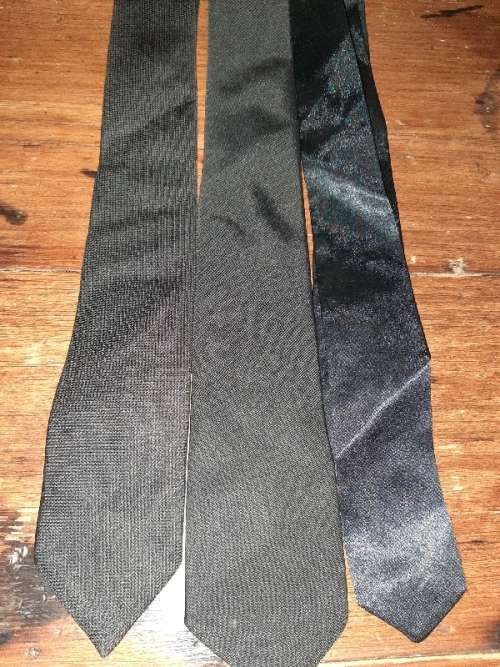 3 x Black Ties