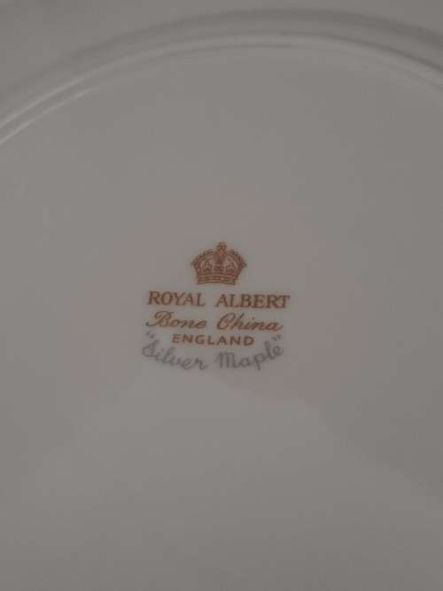 Royal Albert Silver Maple Trio
