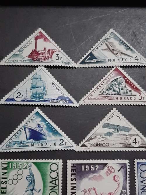 14 x Monaco stamps