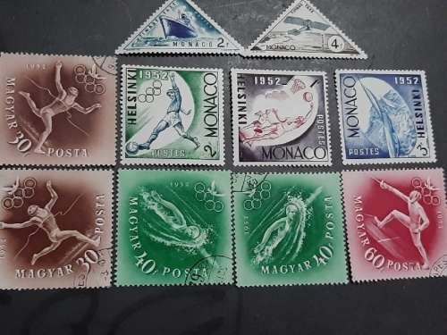 14 x Monaco stamps