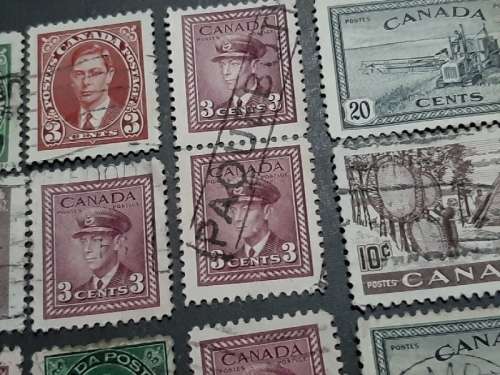 13 x Canada Stamps