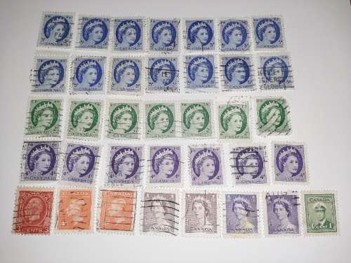 36 x Canada Stamps