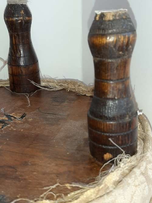 Small Antique wooden Footstool