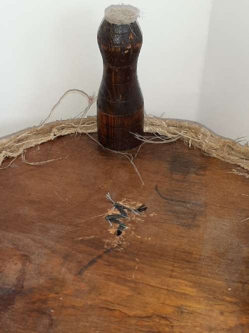Small Antique wooden Footstool