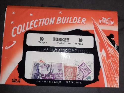 10 x Turkey Stamps