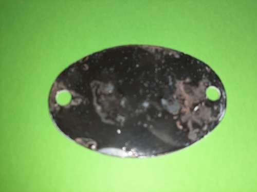 Vintage Enamel Number 129