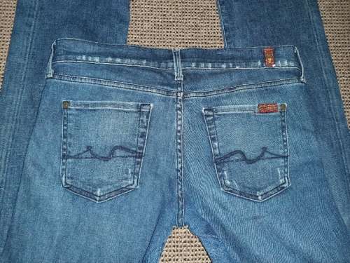 7 for All Mankind Straight Leg Jeans - Made in Italy - Size 29 (Should fit SA36)