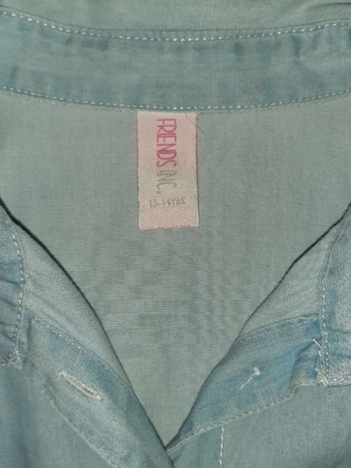 Denim Sleeveless top - 13-14 Years