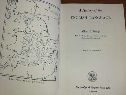 A  History of The English Language - Albert C. Baugh