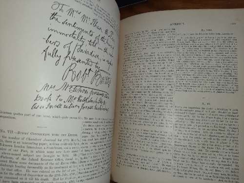 The National Burns - Rev. George Gilfillan - Beautiful Very Old Book