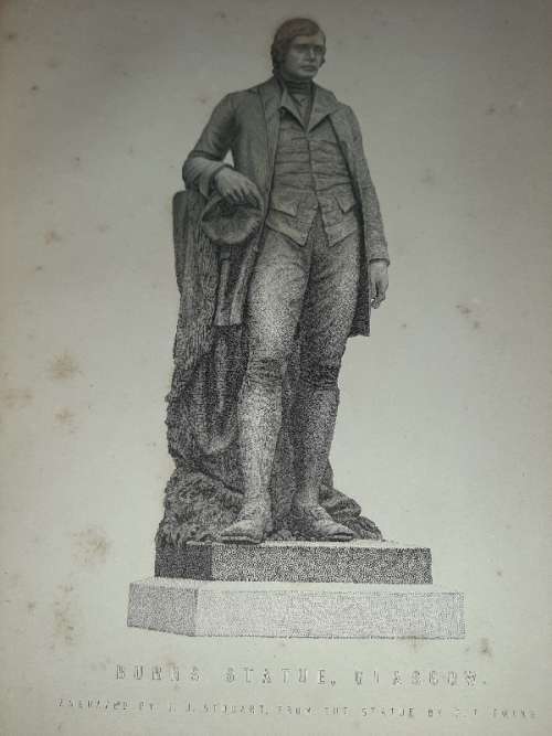 The National Burns - Rev. George Gilfillan - Beautiful Very Old Book