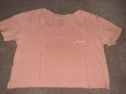 Billabong Crop T-Shirt - Size 12