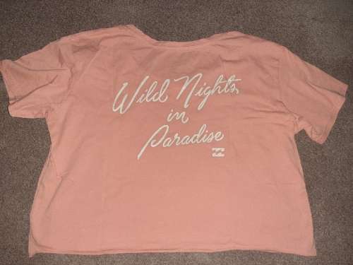 Billabong Crop T-Shirt - Size 12