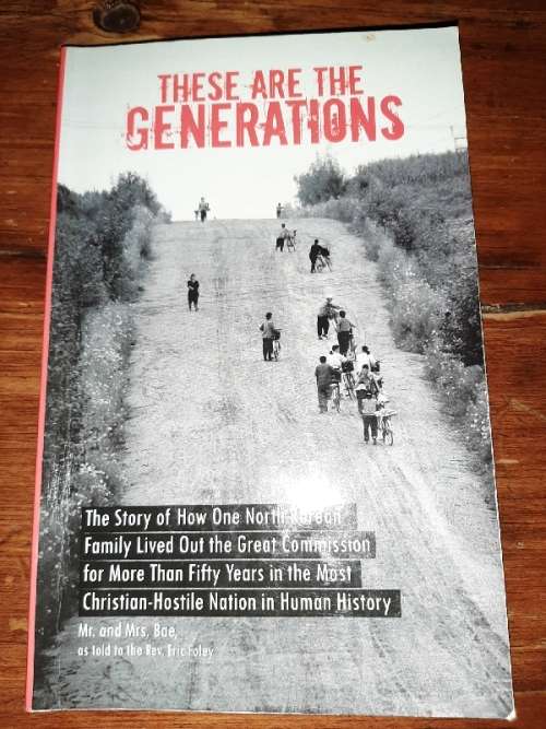 These are the Generations - Mr. and Mrs. Bae told by Rev. Eric Foley
