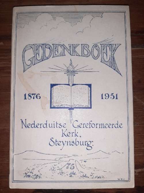 Gedenkboek - N G Kerk Steynsburg - 1876 - 1951