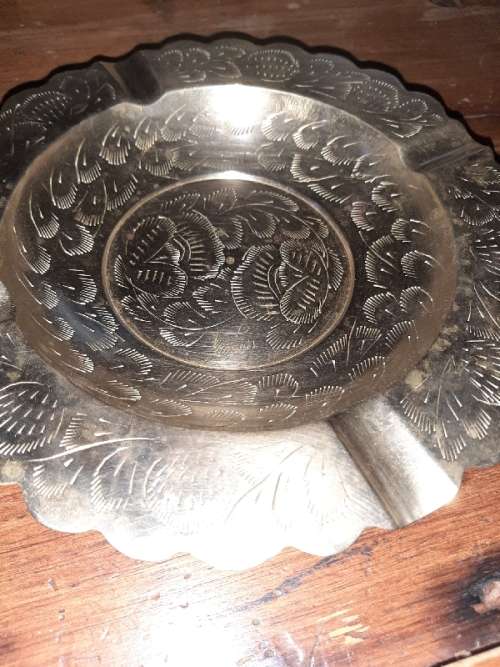Beautiful Brass Ashtray - Diameter - 19.7cm