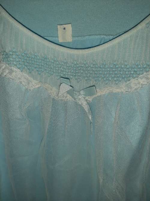 Beautiful Vintage Light Blue Nighty - Size M