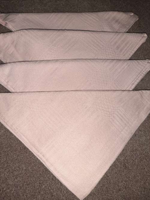 11 x Vintage Material Napkins