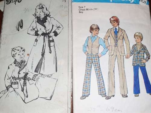 5 x Kids Clothing Patterns