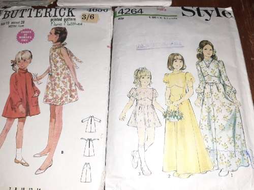 5 x Kids Clothing Patterns