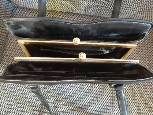 Beautiful Black Vintage Handbag