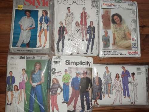 6 x Clothing Patterns - Casual