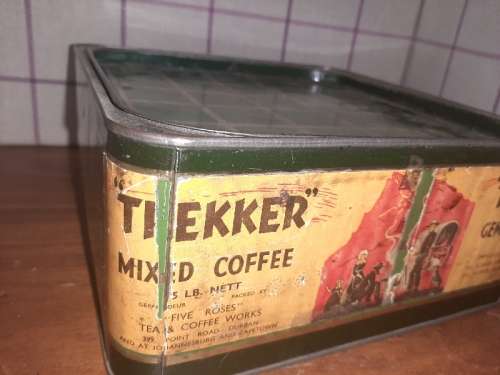Vintage Tin - Trekker Mixed Coffee / Trekker Gemengde Koffie
