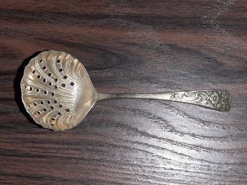 Beautiful Vintage Sugar Sifter Spoon - EPNS