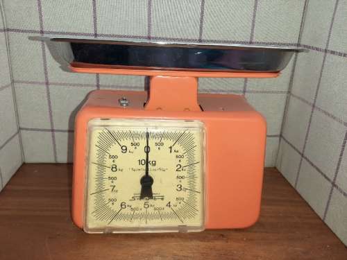 Vintage Metal Stube 10kg Scale - Made in Germany