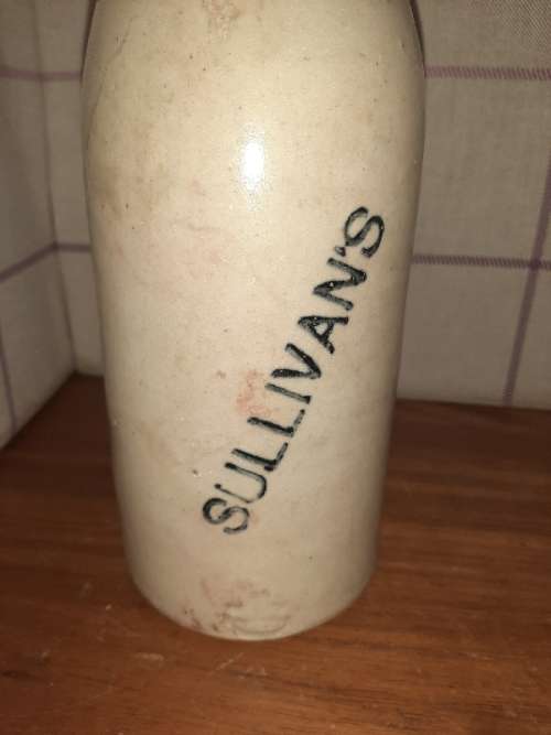 Vintage Sullivan's Herb Beer Bottle - Kimberley Beaconsfield & Brakpan