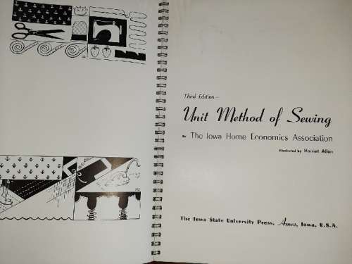 Unit Method of Sewing - Iowa Home Economics Association