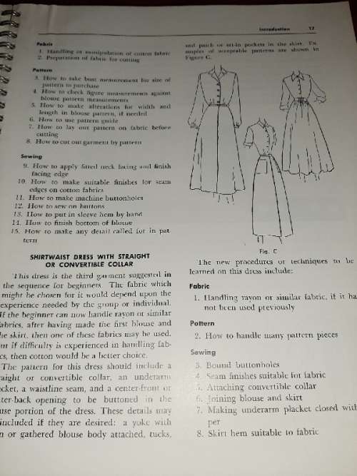 Unit Method of Sewing - Iowa Home Economics Association
