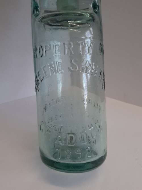 Eugene S Whyte Marble Bottle - Cradock 1892