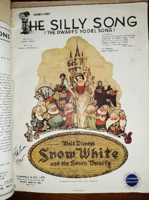 Vintage Sheet Music Album - Great find!