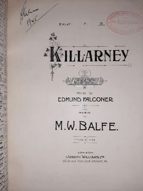 Vintage Sheet Music Album - Great find!