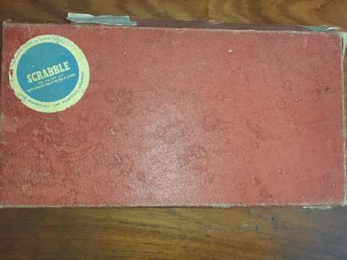 Vintage Scrabble with wooden tiles - Manufactured in South Africa