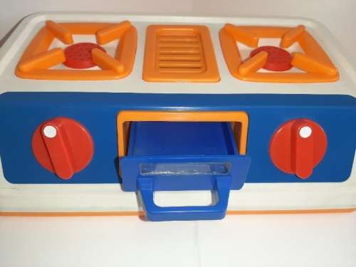 Vintage Stovetop Toy - 22.5cm  x 13cm x 6.5cm