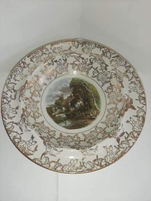 Genuine Lord Nelson Ware - Constable Valley Farm - Small Dish - Diameter 17cm