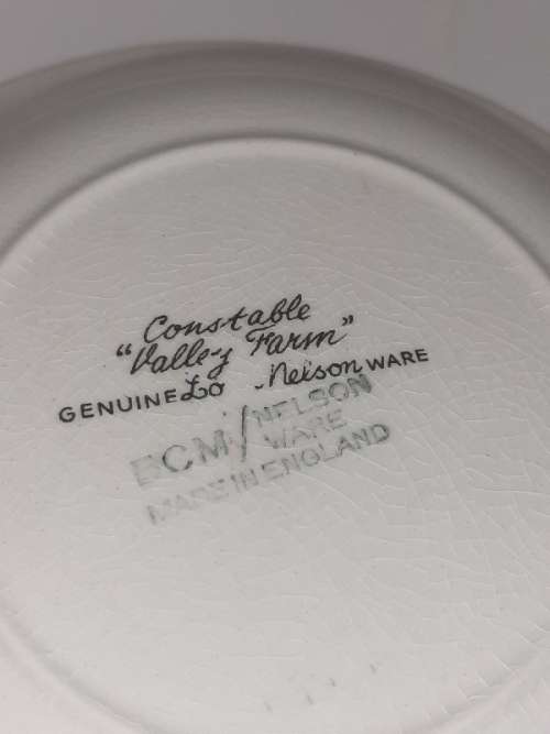 Genuine Lord Nelson Ware - Constable Valley Farm - Small Dish - Diameter 14cm