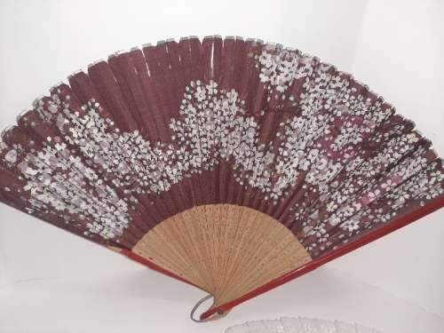 7 x Chinese Hand Fans - Oriental Fans
