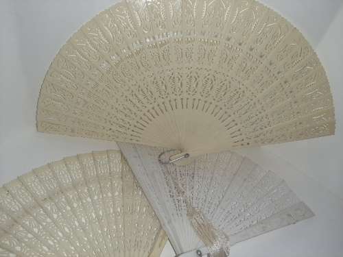7 x Chinese Hand Fans - Oriental Fans