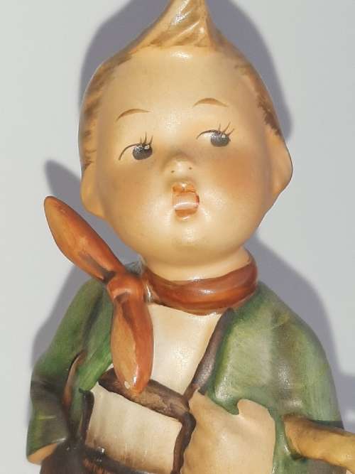 Beautiful Vintage Figurine of Boy with basket - Germany